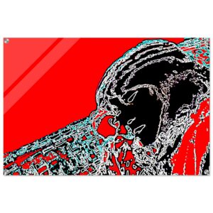 J O E B O B J I M - "Andromeda" - Original Print in Acrylic